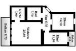 Etagenwohnung Kaiserslautern Engelshof - 3 Zimmer, 80 m&sup2;, 800&euro; | Angebot:26161643