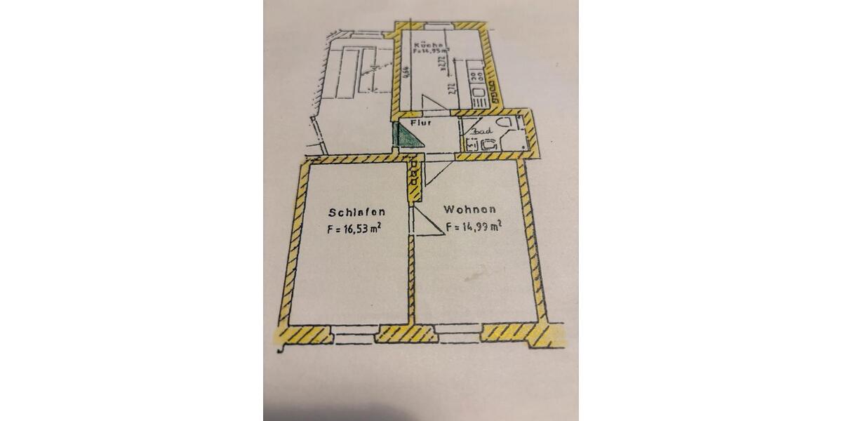 Erdgeschoßwohnung Frankfurt (Oder) Beresinchen - 2 Zimmer, 63 m&sup2;, 620&euro; | Angebot:26038789