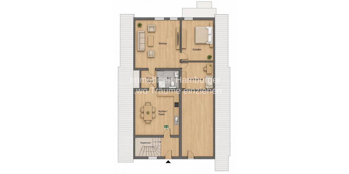 Dachgeschoßwohnung Schwerte - 3 Zimmer, 72 m&sup2;, 615&euro; | Angebot:26501496