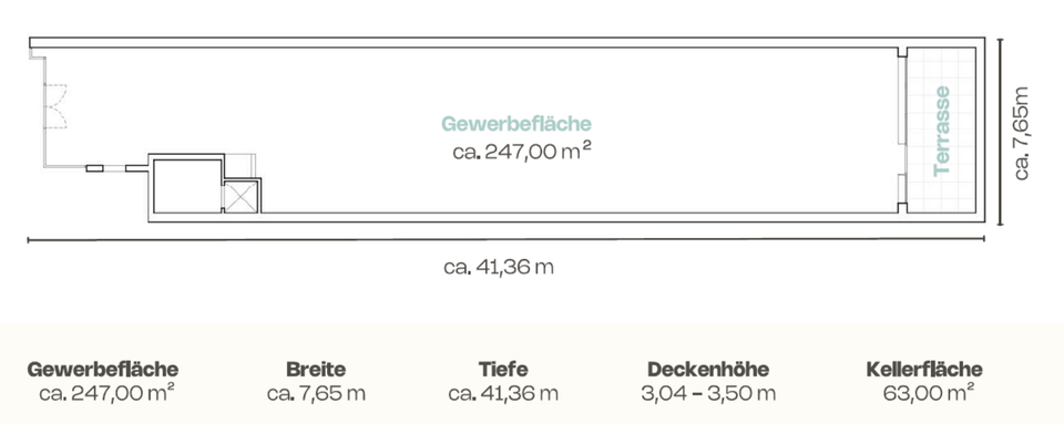 Gewerbeobjekt Düsseldorf Stadtbezirk 3 - 3.500&euro; | Angebot:25234307