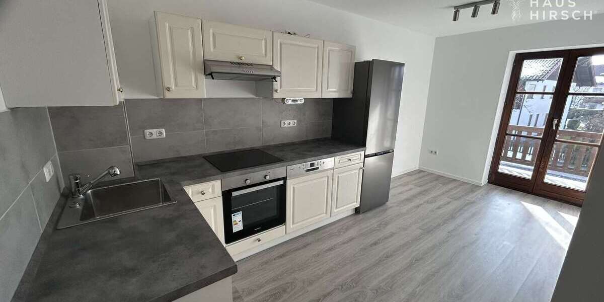 Etagenwohnung Traunreut Irsing - 2 Zimmer, 58 m&sup2;, 1.150&euro; | Angebot:24900050