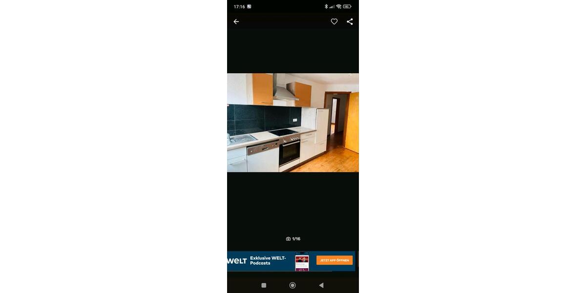 Dachgeschoßwohnung Sohren - 2 Zimmer, 60 m&sup2;, 640&euro; | Angebot:26420094