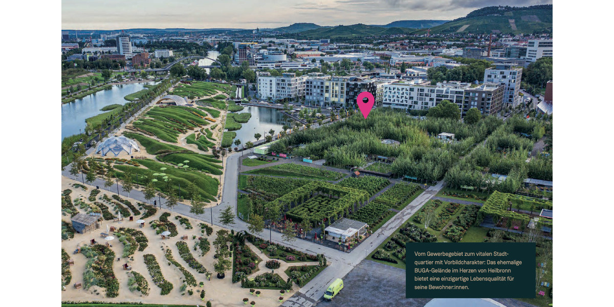 Erdgeschoßwohnung Heilbronn Kernstadt - 2 Zimmer, 64 m&sup2;, 1.180&euro; | Angebot:24716157