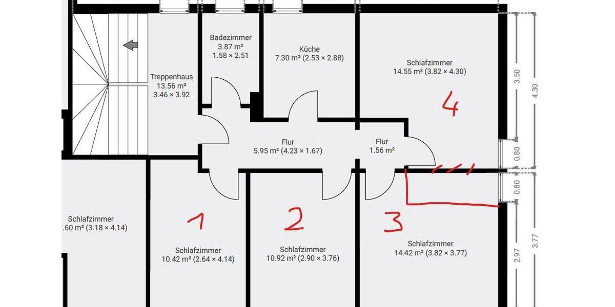 Wohnen auf Zeit Uttenreuth - 4 Zimmer, 14 m&sup2;, 450&euro; | Angebot:24821751