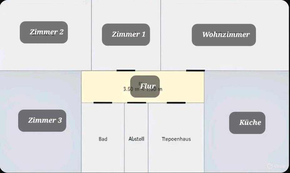 4 Zimmer Wohnung in Bad Salzuflen-Wüsten