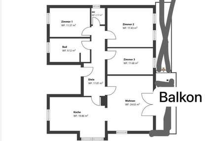 Wohnung Oberding/Notzing Notzing - 4 Zimmer, 110 m&sup2;, 1.660&euro; | Angebot:25235143