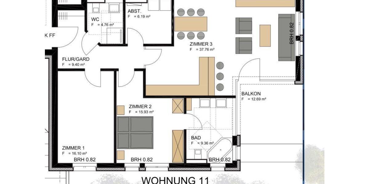 Exklusive Wohnung in Walsrode - Blick ins Landschaftsschutzgebiet 4 zimmer