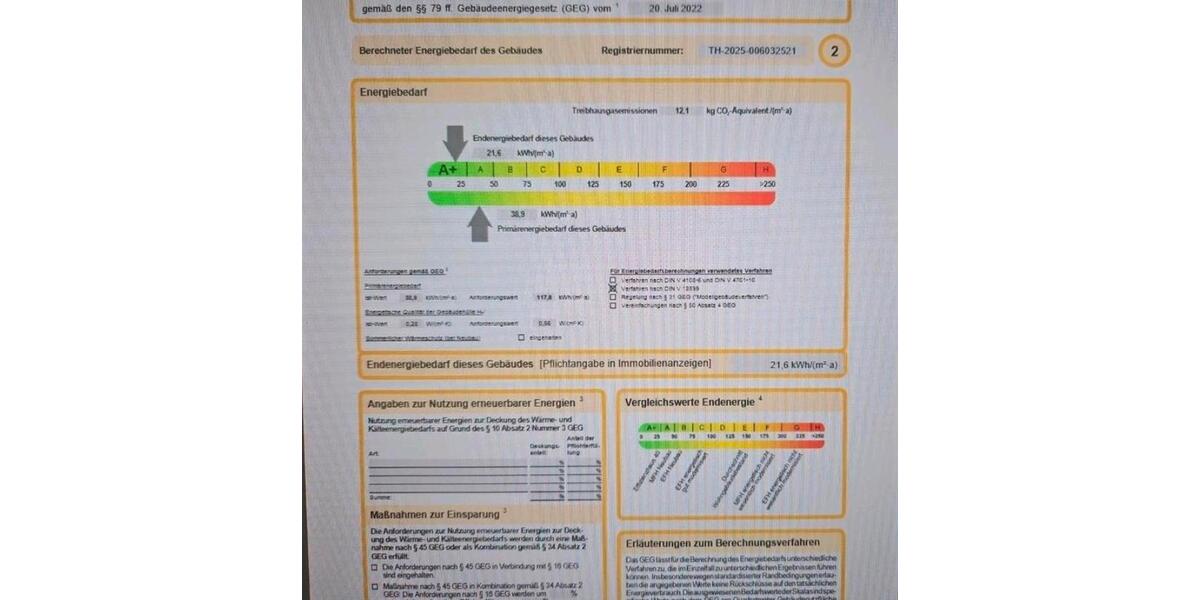 Erdgeschoßwohnung Hildburghausen - 2 Zimmer, 49 m&sup2;, 530&euro; | Angebot:24794130