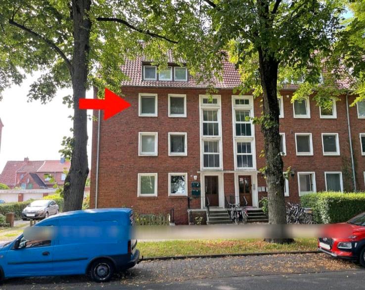 Mietwohnung 60qm Innenstadtnah inklusive Garage in Emden 3 zimmer