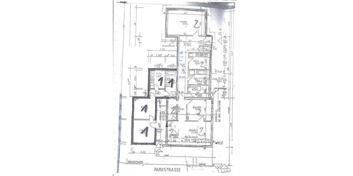 Etagenwohnung Nienburg - 2 Zimmer, 45 m&sup2;, 500&euro; | Angebot:26139088