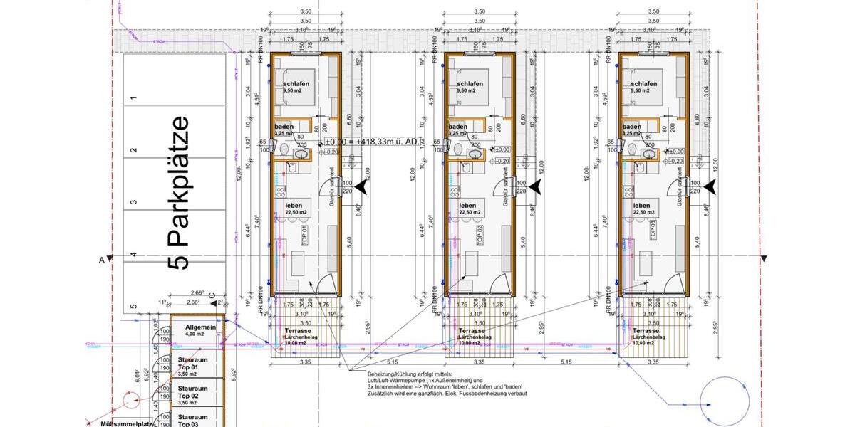 Etagenwohnung Bad Füssing - 3 Zimmer, 40 m&sup2;, 695&euro; | Angebot:24794506