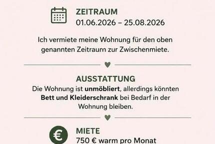 Wohnung Buxtehude - 2 Zimmer, 52 m&sup2;, 750&euro; | Angebot:26619811