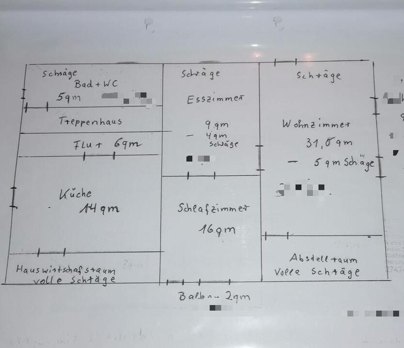 Wohnung, 2,5 Zimmer Küche+Bad+2Abstell, 3 Min zu Fuss zum Bahnhof