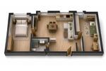Erdgeschoßwohnung Schönebeck (Elbe) - 3 Zimmer, 60 m&sup2;, 500&euro; | Angebot:26552132