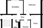 Schick 3-Zimmer-Wohnung mit Tageslichtbad und XXL-Balkon zimmer