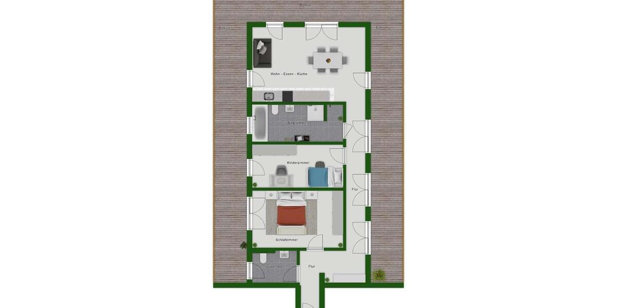 Einfamilienhaus Regensburg Galgenberg - 3 Zimmer, 104 m&sup2;, 1.431&euro; | Angebot:24769078