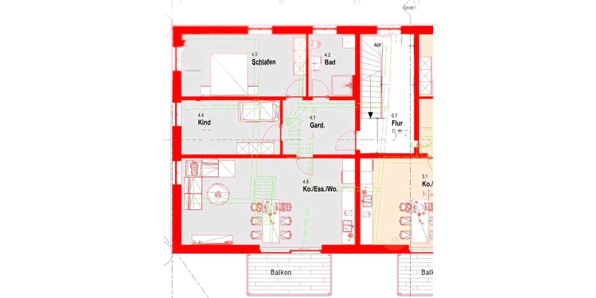 Erdgeschoßwohnung Painten - 3 Zimmer, 84 m&sup2;, 1.008&euro; | Angebot:24278531