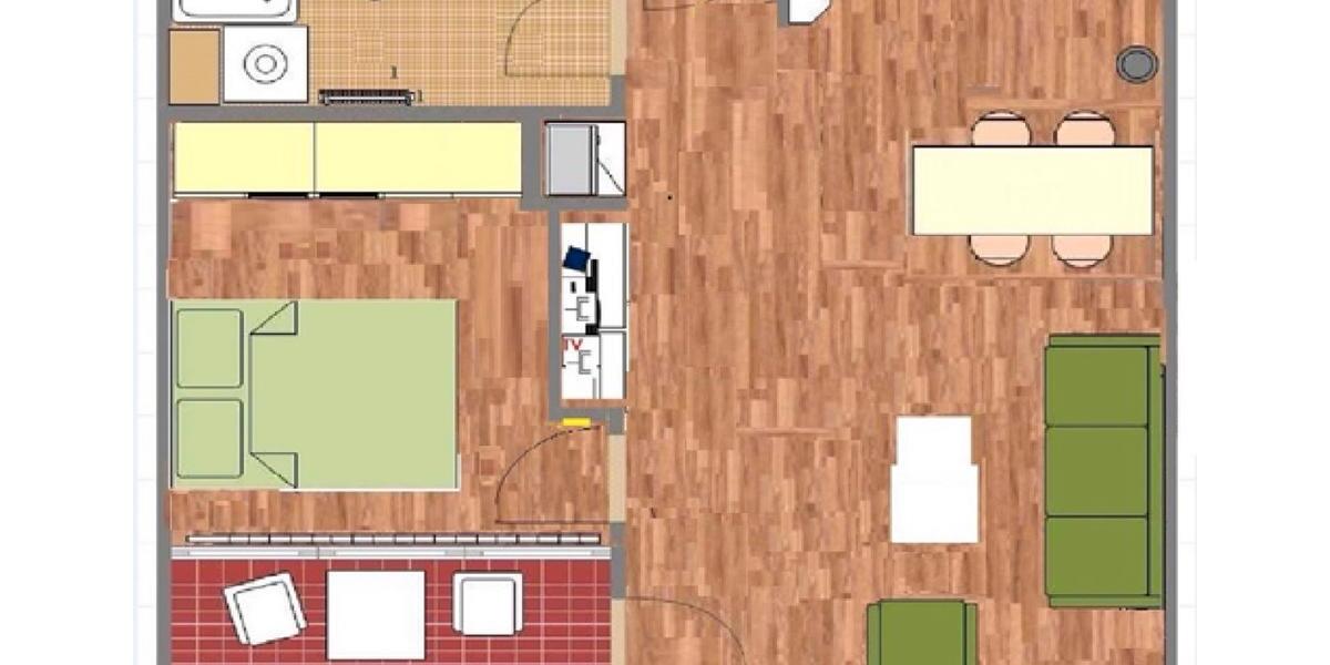 Wohnen auf Zeit Wolfsburg - 2 Zimmer, 42 m&sup2;, 690&euro; | Angebot:24314375