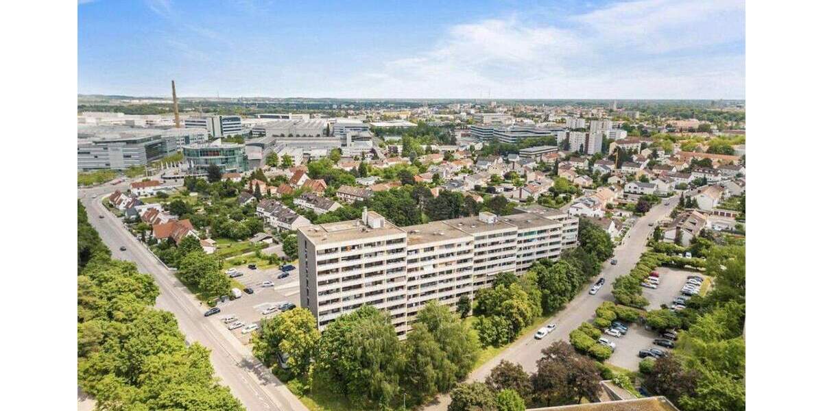 Gemütliche Wohnung mit großem Balkon+neuer Küche und teilmöbliert 1 zimmer