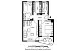 Etagenwohnung Rodgau - 2.5 Zimmer, 59 m&sup2;, 580&euro; | Angebot:14361438