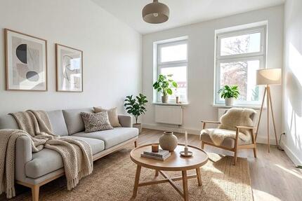 Frisch sanierte 3-Zimmer-Wohnung im 1. OG im Hinterhaus 3 zimmer