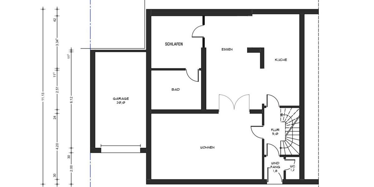 Doppelhaushälfte Leer (Ostfriesland) - 3.5 Zimmer, 131 m&sup2;, 1.300&euro; | Angebot:25082172