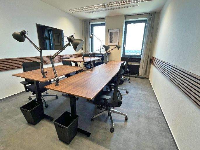 Privates, voll ausgestattetes Büro in Leipzig - Etage 16, 247 Zugriff zimmer