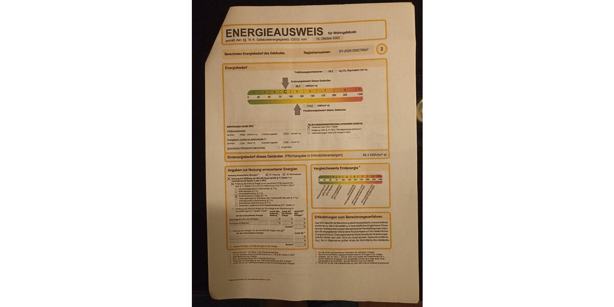 Erdgeschoßwohnung Kirchberg - 3 Zimmer, 100 m&sup2;, 875&euro; | Angebot:26288317