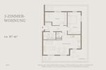 Dachgeschoßwohnung Berlin Pankow - 3 Zimmer, 87 m&sup2;, 1.854&euro; | Angebot:26180447