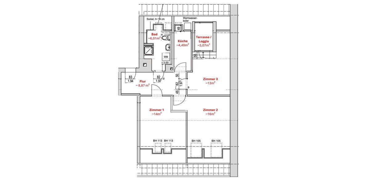 Wohnen auf Zeit Leipzig Nord - 16 Zimmer, 64 m&sup2;, 390&euro; | Angebot:26540260