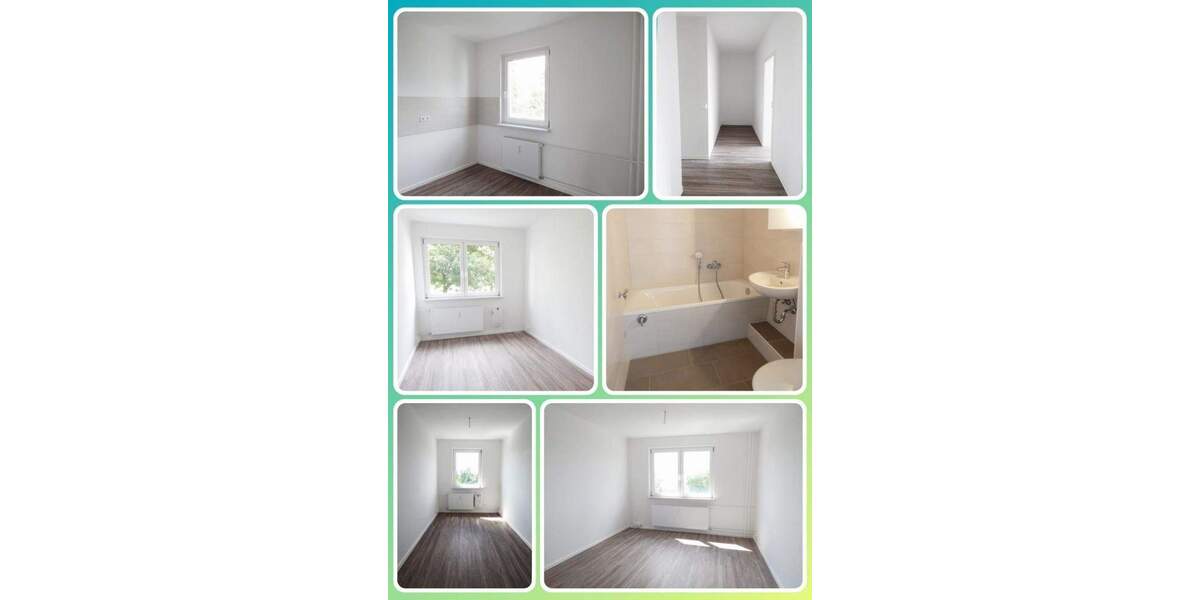 Etagenwohnung Schkeuditz - 3 Zimmer, 59 m&sup2;, 531&euro; | Angebot:25769181