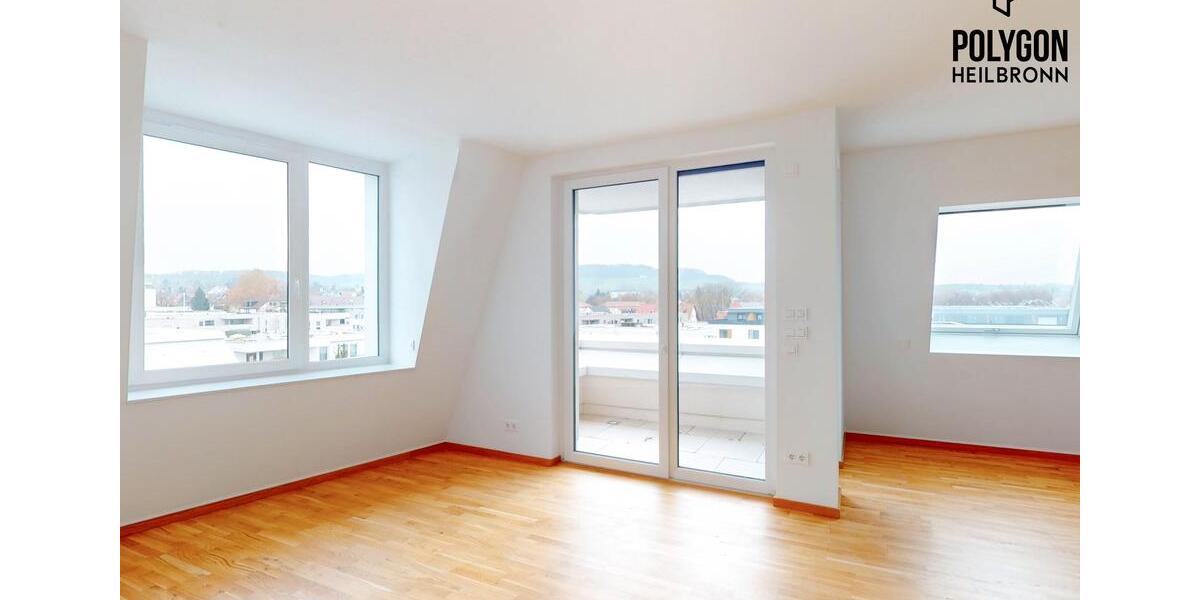 Dachgeschoßwohnung Heilbronn Kernstadt - 3 Zimmer, 85 m&sup2;, 1.330&euro; | Angebot:25972436