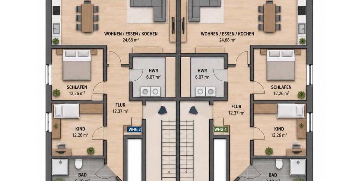 Erdgeschoßwohnung Fürstenau - 3 Zimmer, 79 m&sup2;, 840&euro; | Angebot:26415971