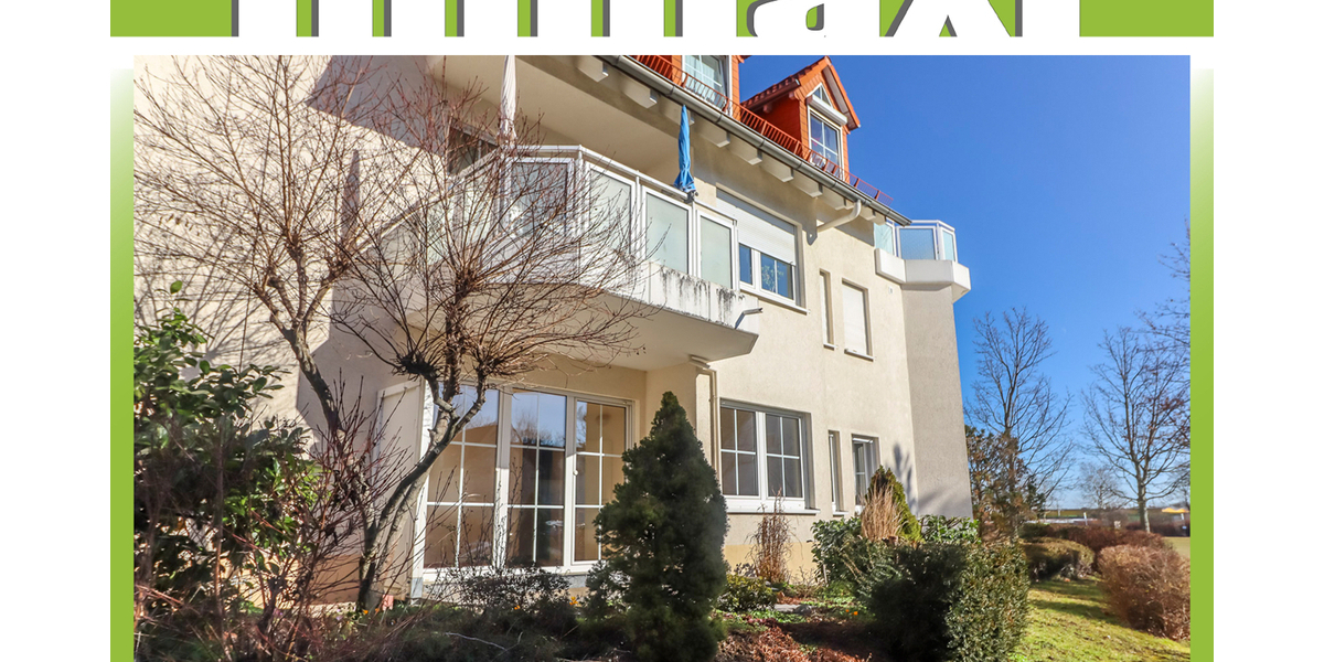 2 RAUM + BALKON + LAMINAT + TRAUMHAFT RUHIG + ANSCHAUEN !!! - Etagenwohnung Markkleeberg Großstädteln | Angebot:25232711