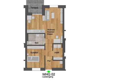 Wohnung Külsheim - 2 Zimmer, 60 m&sup2;, 706&euro; | Angebot:16083142