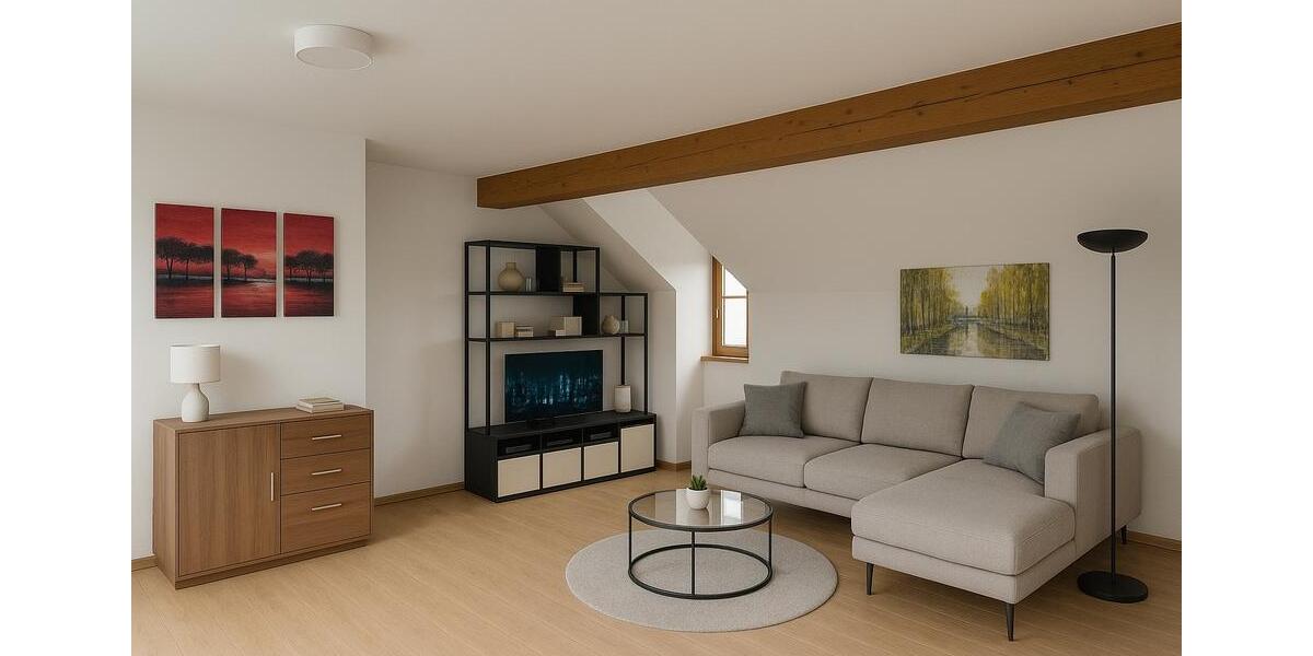 Dachgeschoßwohnung Burgkirchen an der Alz - 2 Zimmer, 60 m&sup2;, 550&euro; | Angebot:26029614