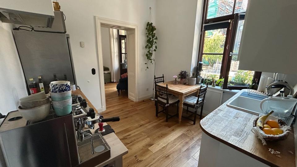 Untermiete Altbau-Wohnung im Belgischen (30.10.25-24.02.26)