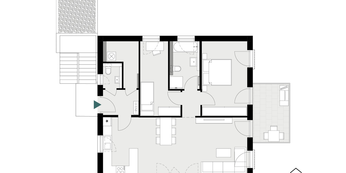 Etagenwohnung Igersheim - 3 Zimmer, 91 m&sup2;, 990&euro; | Angebot:24613411