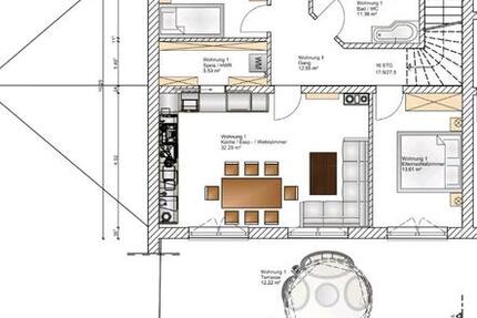 Wohnung Frauenneuharting - 3 Zimmer, 98 m&sup2;, 1.250&euro; | Angebot:25272868