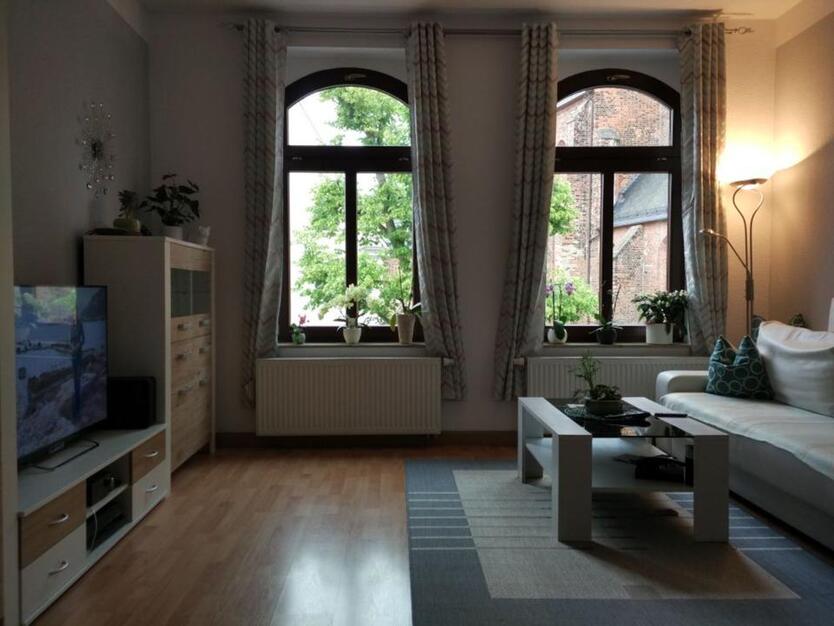 +++Traumhaft schöne 3-R. Whg. in Delitzscher Altstadt,Balkon m.große Dachterrasse, Tageslichtbad!+++