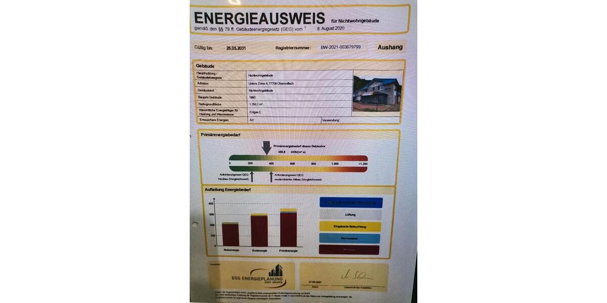 Gewerbeobjekt Wolfach - 1.090&euro; | Angebot:26227038