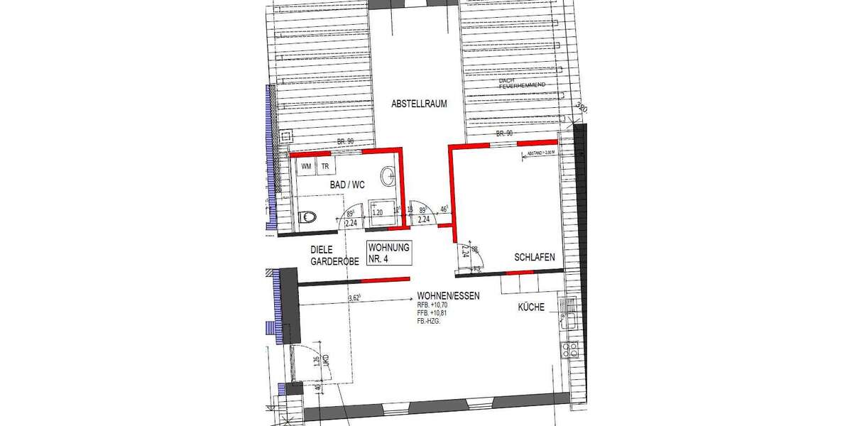 Etagenwohnung Schwäbisch Gmünd - 2 Zimmer, 73 m&sup2;, 750&euro; | Angebot:25105392