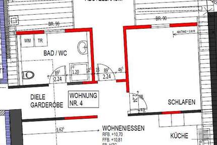 Wohnung Schwäbisch Gmünd - 2 Zimmer, 73 m&sup2;, 750&euro; | Angebot:25105392