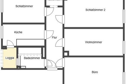 Wohnen auf Zeit Dresden Neustadt - 4 Zimmer, 86 m&sup2;, 490&euro; | Angebot:26641732