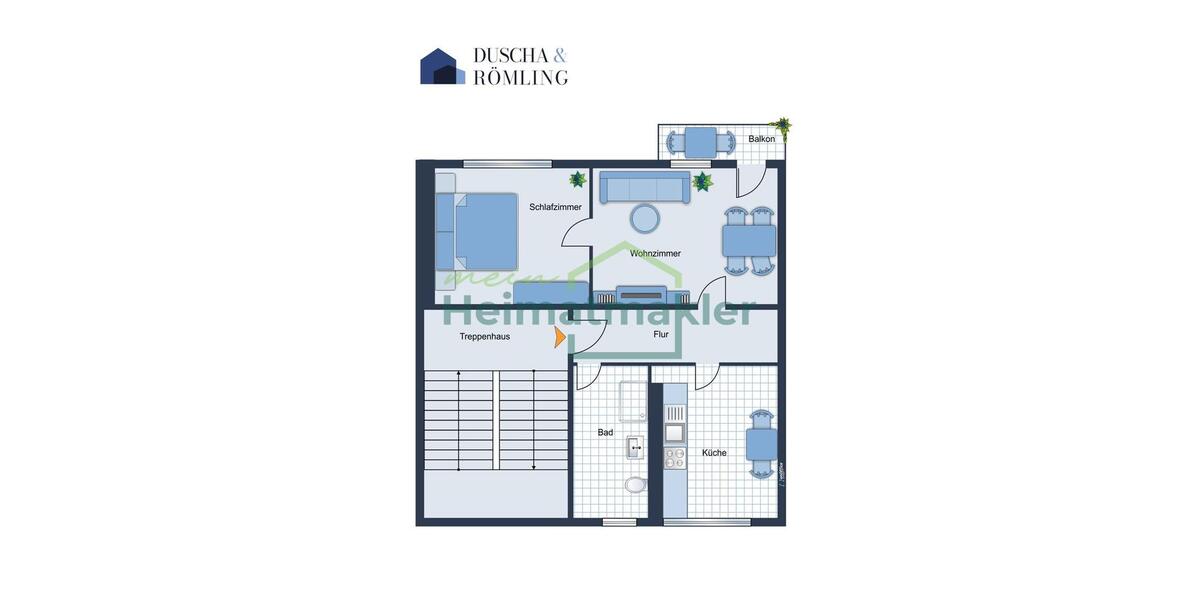 helle & moderne 2- Zimmer- Wohnung mit Balkon!! 2 zimmer