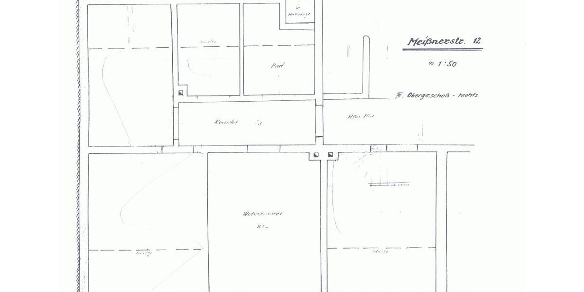 Dachgeschoßwohnung Altenburg - 3 Zimmer, 69 m&sup2;, 400&euro; | Angebot:26381318