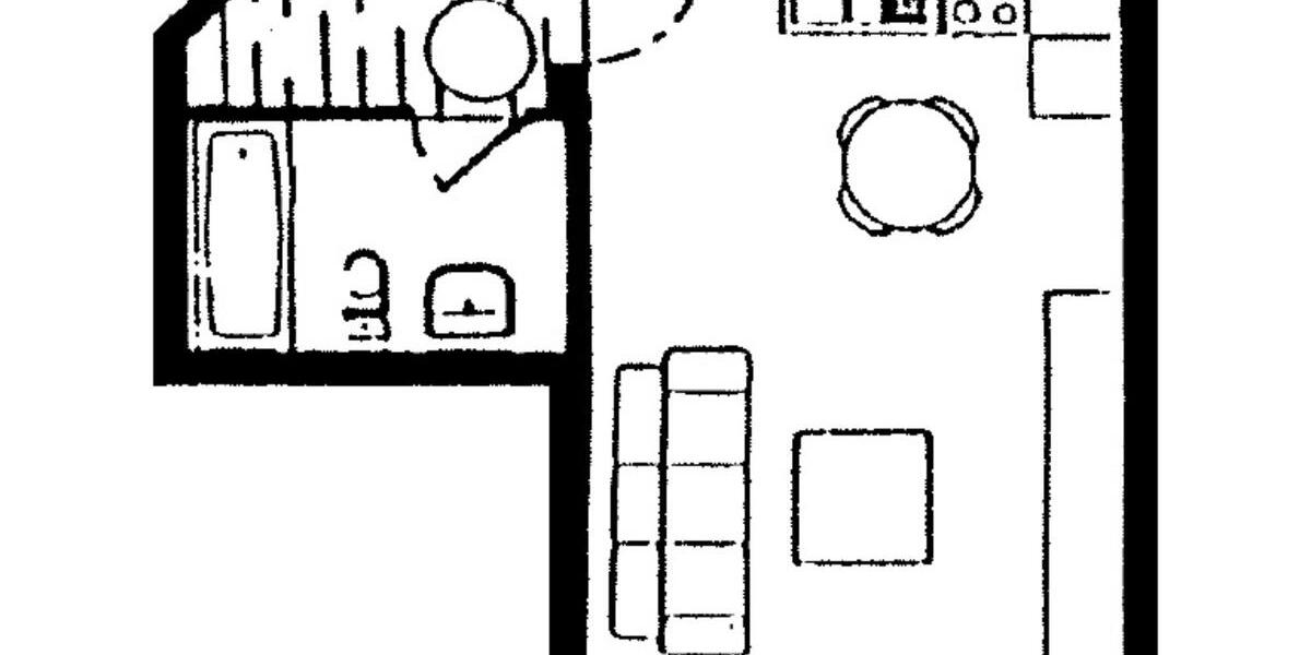 Etagenwohnung Crimmitschau - 1 Zimmer, 38 m&sup2;, 200&euro; | Angebot:25362058