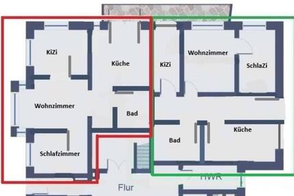 2x 80qm Wohnungen zu vermieten. Pferdehaltumg möglich zimmer