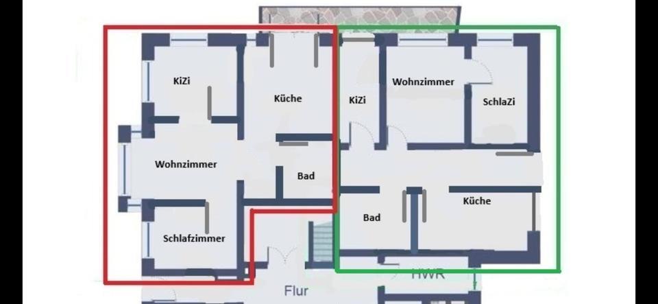 2x 80qm Wohnungen zu vermieten. Pferdehaltumg möglich zimmer