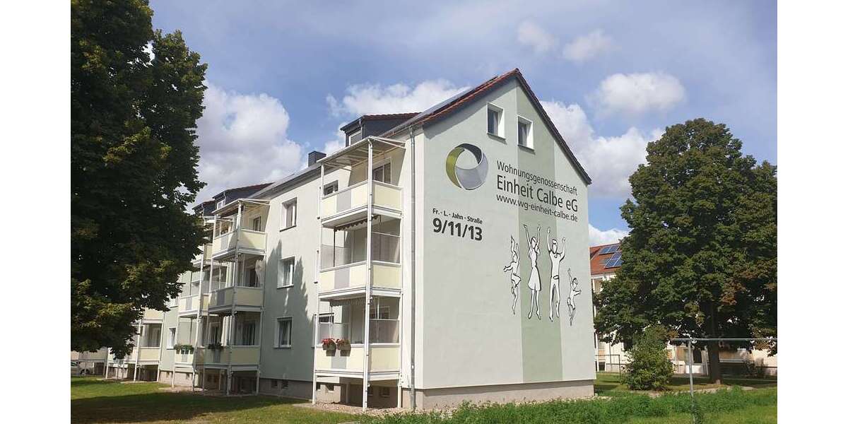 Etagenwohnung Calbe - 3 Zimmer, 60 m&sup2;, 350&euro; | Angebot:25351923